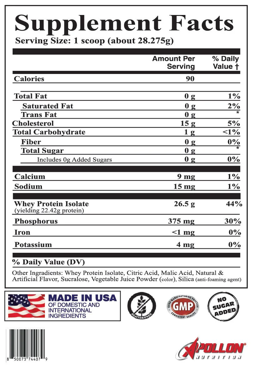 Clear Protein Single Serve Sample - Image 6