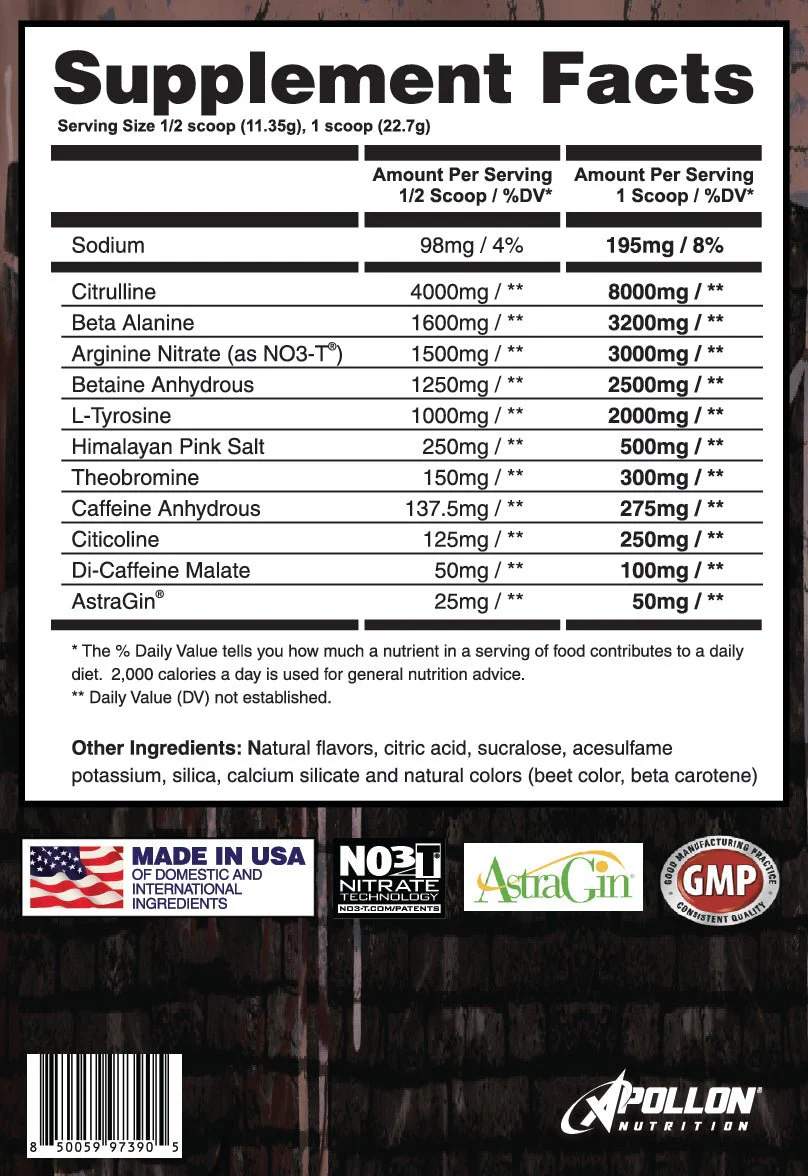 Desperado Pre-workout Single Serve Sample - Image 4