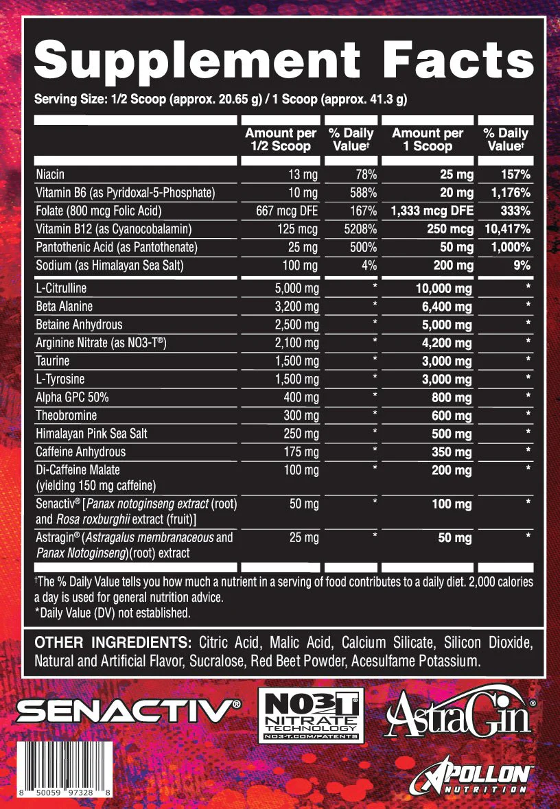 Hooligan Extreme Pre-workout Single Serve - Image 3